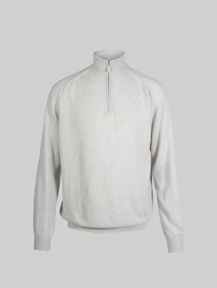 Patrick Hellmann Collection100% Cashmere White Sweater image587